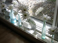Photograph - Daisies On The Sill